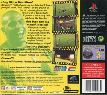 Ronaldo V-Football (EU) box cover back